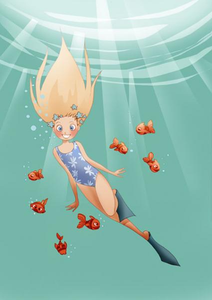 j'aime l'eau.